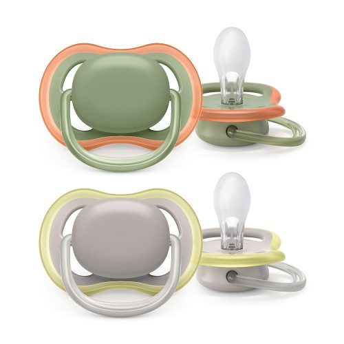 Philips AVENT játszócumi - ultra air 6-18hó neutral 2db